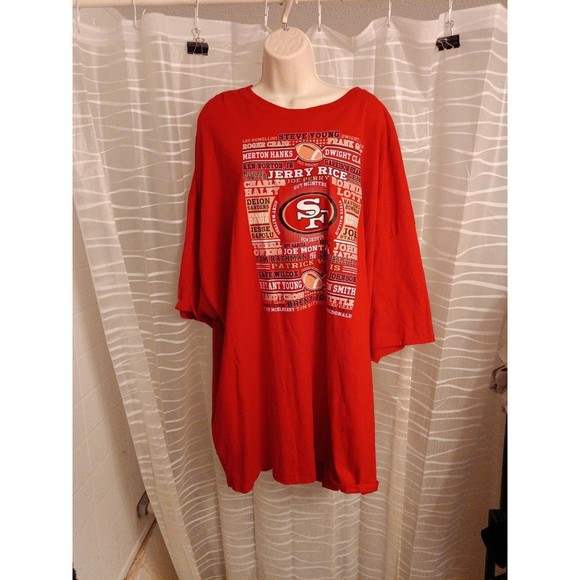 49ers Greatest players graphic design short sleeve t-shirt, 5XL - Picture 1 of 4